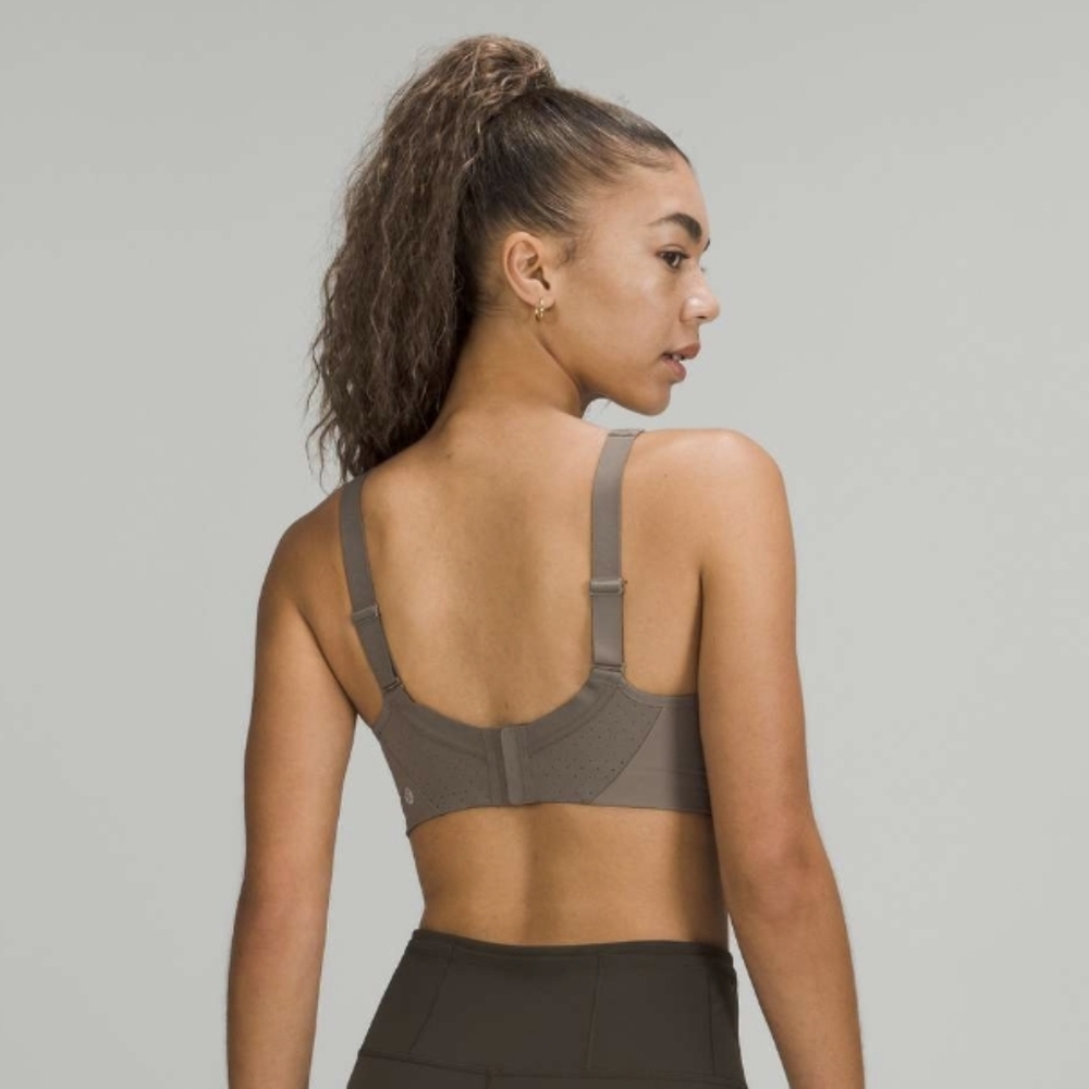 Lululemon Run Times Bra Bundle Of 2 Size 36D Mulled Wine Rover Grey LW2CQLS GUC - Picture 9 of 14